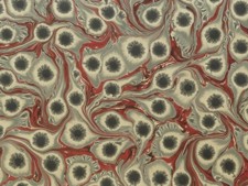 Marbled paper #6352