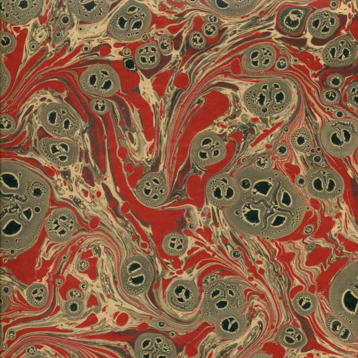 Marbled paper #7496