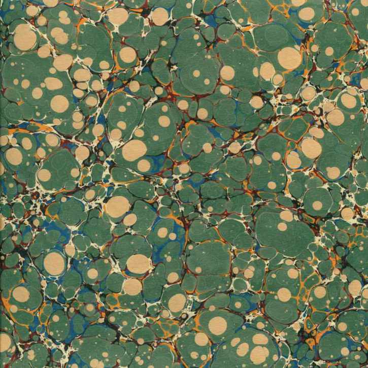Marbled paper #7518