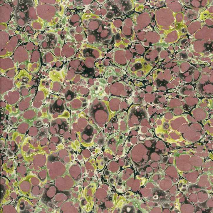 Marbled paper #7554