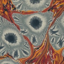 Marbled paper #6338