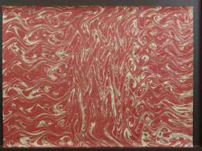 Marbled paper #7487